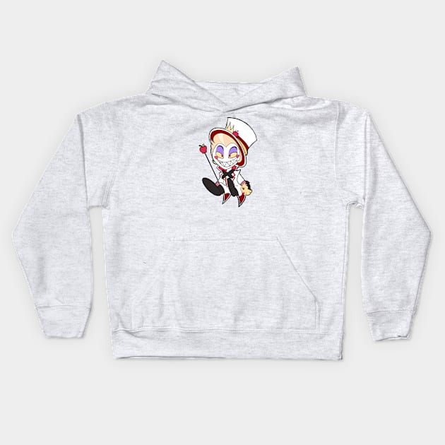 Hazbin Hotel - Lucifer Kids Hoodie by Pastelpandabum